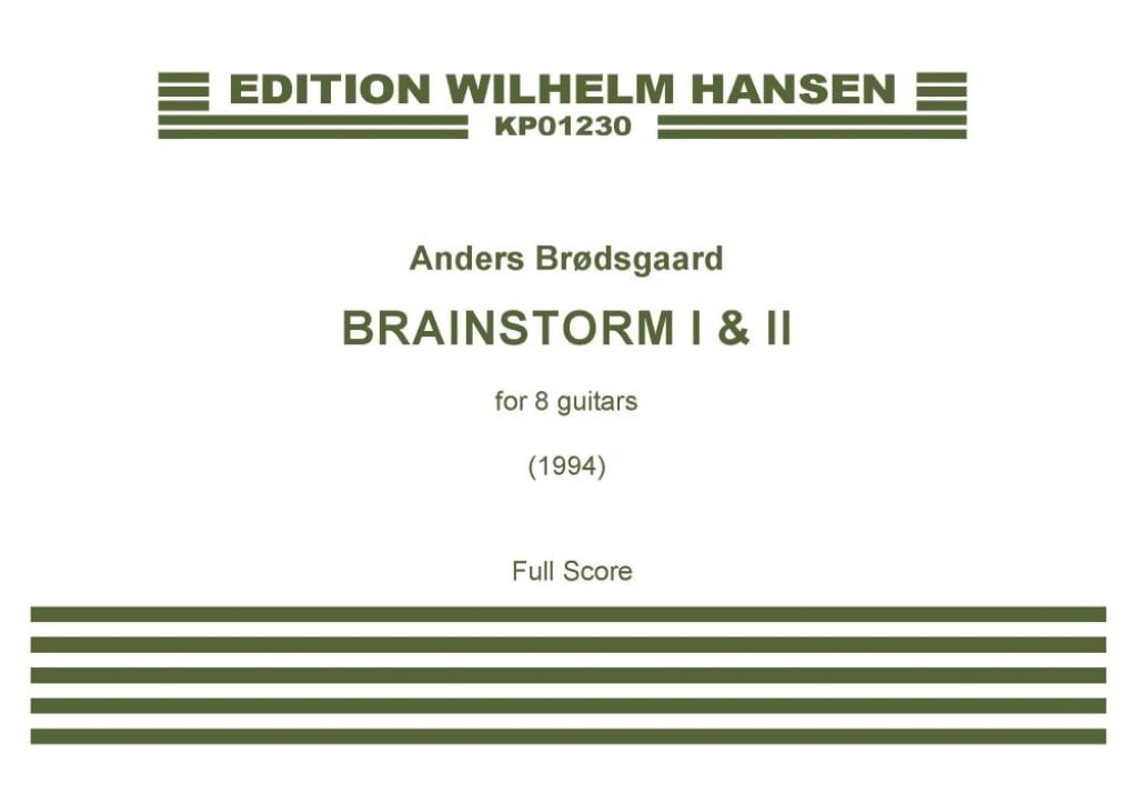 Brainstorm I & Ii - Partitur
